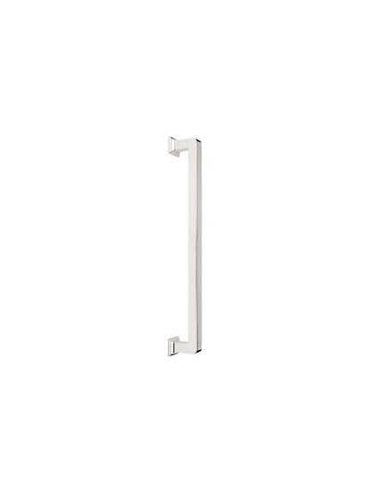 Ascendra Appliance Pull - 12 inch Center-to-Center in Polished Nickel.